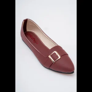 maroon Pumps for Women by Datchi LM0275