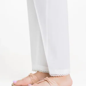 Basic Shalwar White – Yards  LM4800