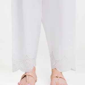 Basic Shalwar White – Yards LM5264